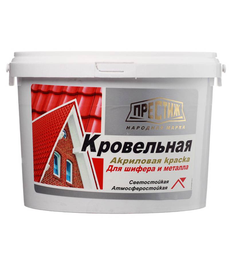 Краска для шифера — обзор лакокрасочной продукции, её плюсы и минусы
