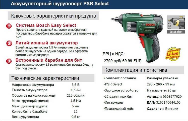 Выбираем электроотвертку: мини-шуруповерт для работ по дому | ichip.ru