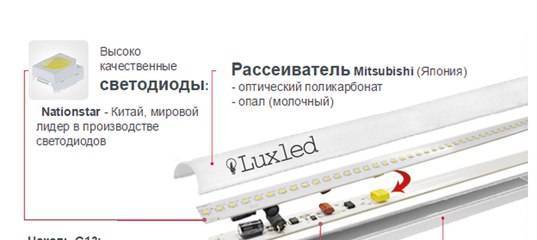 Led t8r 10вт схема подключения