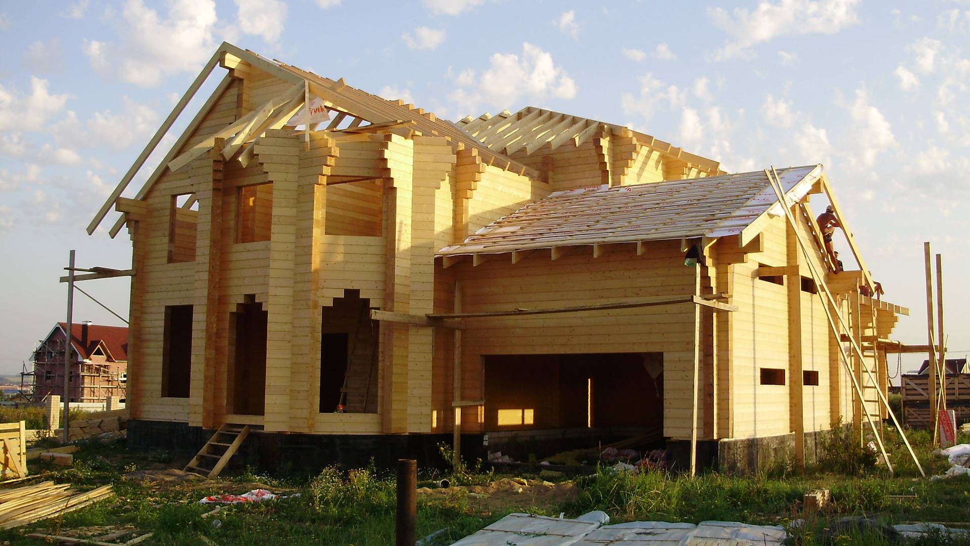 Как построить деревянный дом и выбор материала