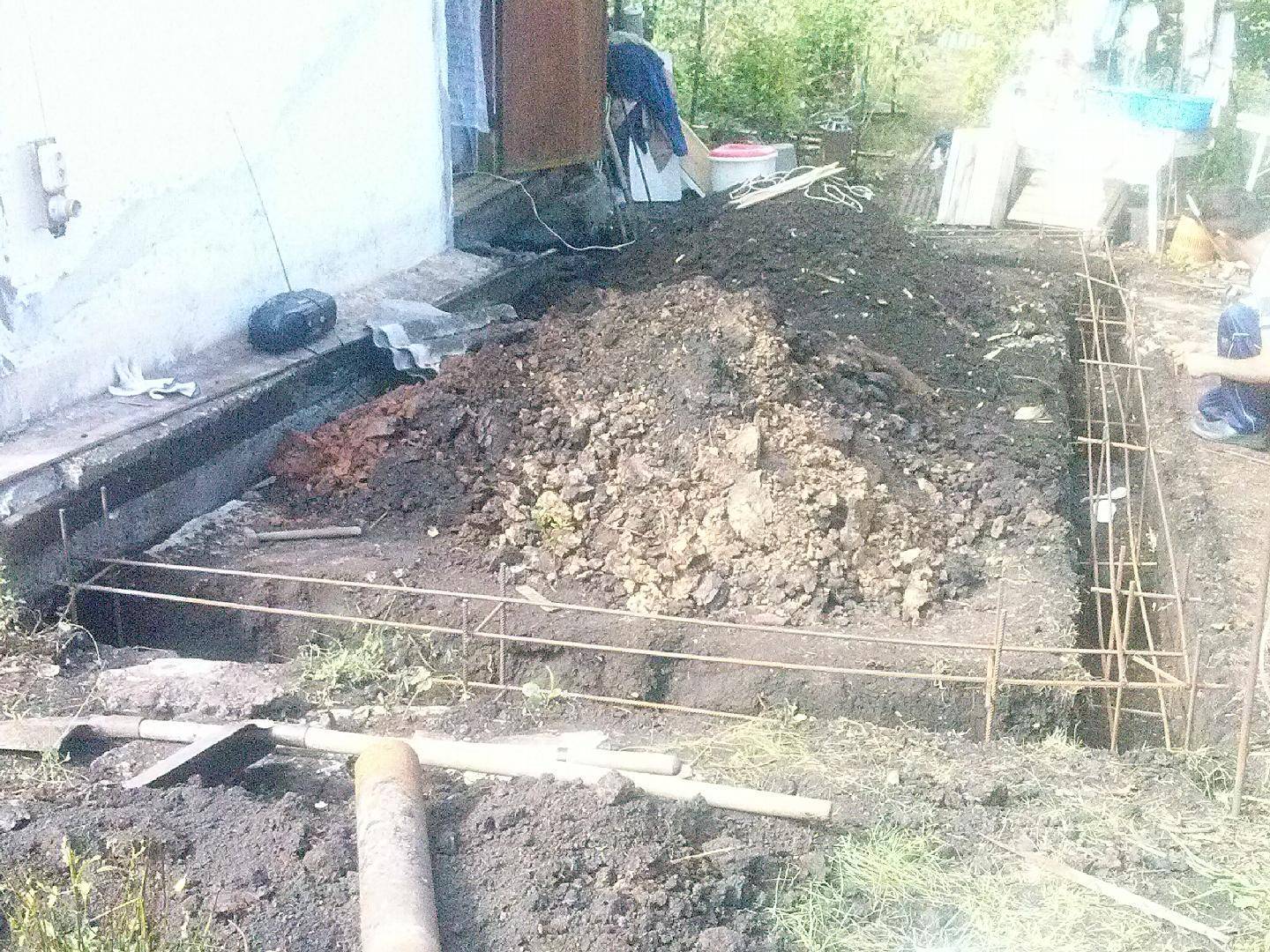 Виды фундамента для пристройки к дому