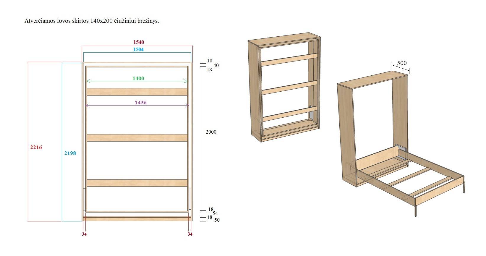 Как сделать откидную кровать своими руками? советы мастеров