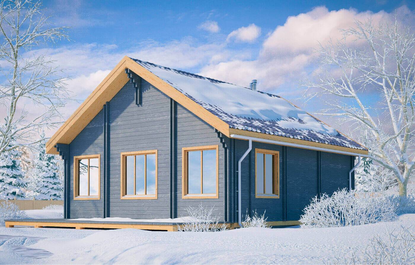 Деревянные дома по финской технологии – домостроение из клееного бруса