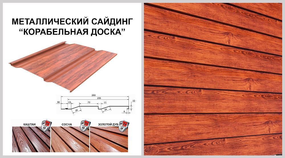 Металлосайдинг: подробный обзор отделочного материала