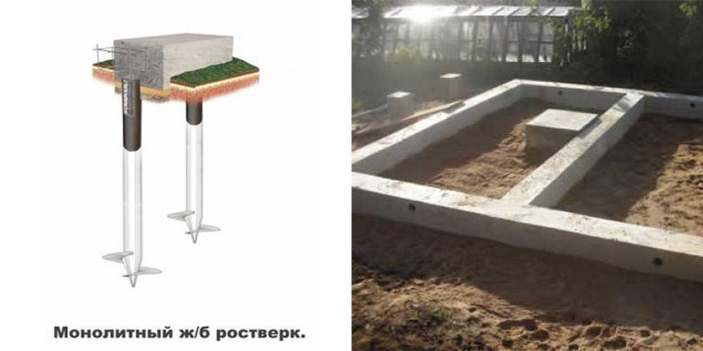 Свайно-ленточный фундамент своими руками: пошаговая инструкция, виды, плюсы и минусы