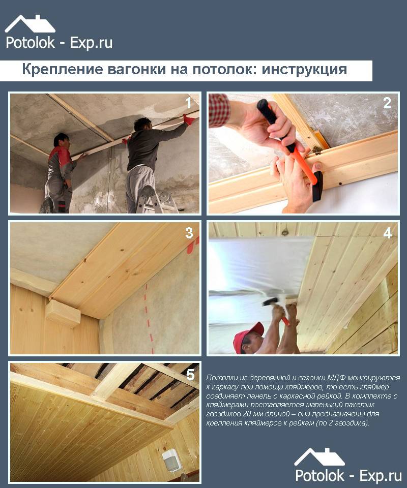 Чем крепить вагонку к потолку, как подготовить поверхность, какие инструменты и материалы использовать, детали на фото и видео