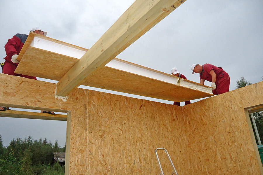 Дом из сип панелей