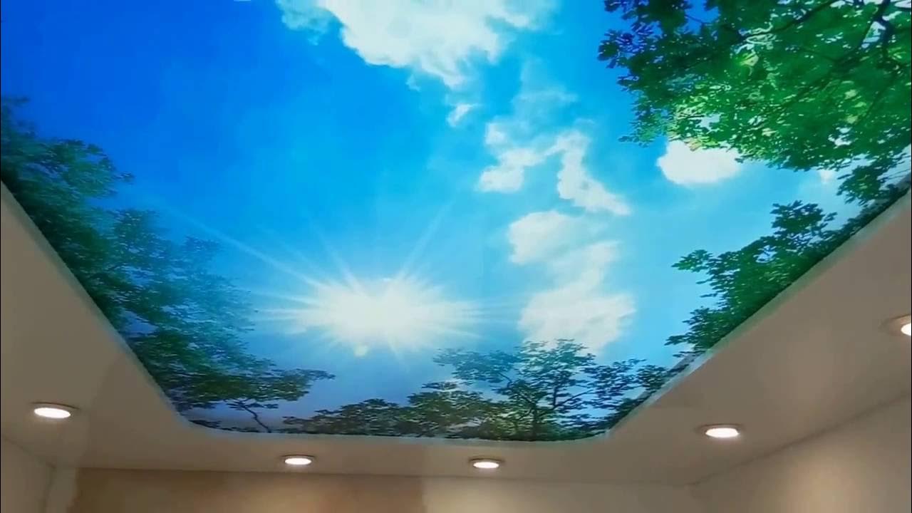 3d натяжные потолки: как сделать, варианты 3д потолков, с рисунком, звездное небо