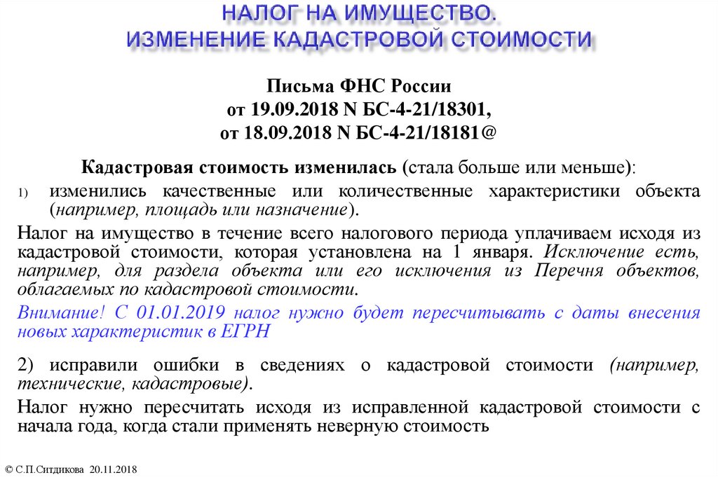 Обжалование Кадастровой Стоимости В 2025 Году