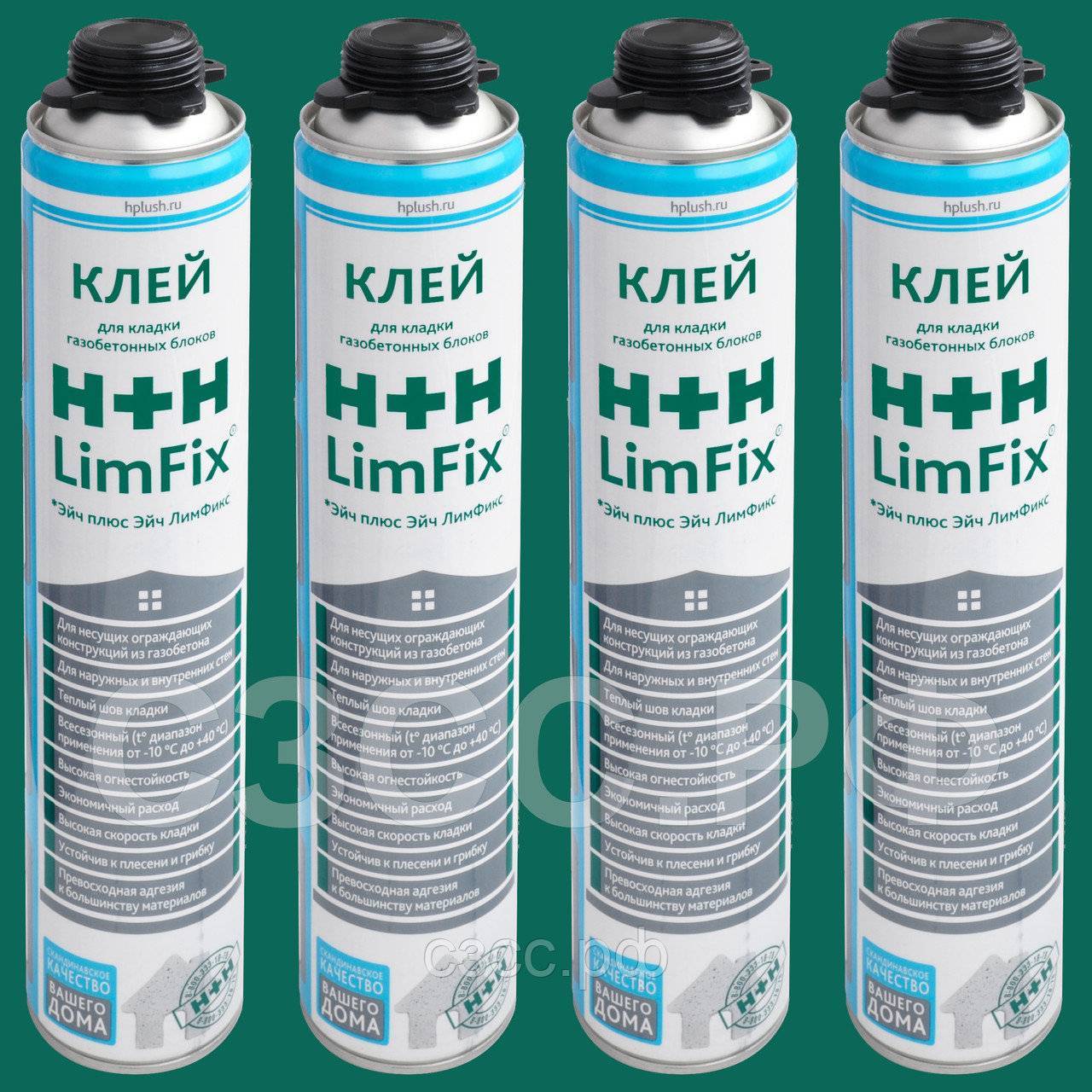 Клей-пена для газобетона: технология монтажа и способы нанесения