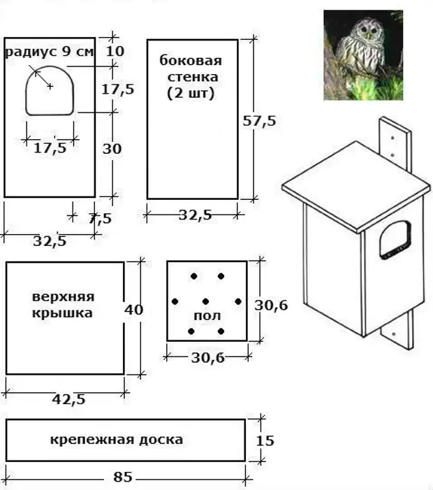 Домик для кошки своими руками чертежи и размеры инструкция