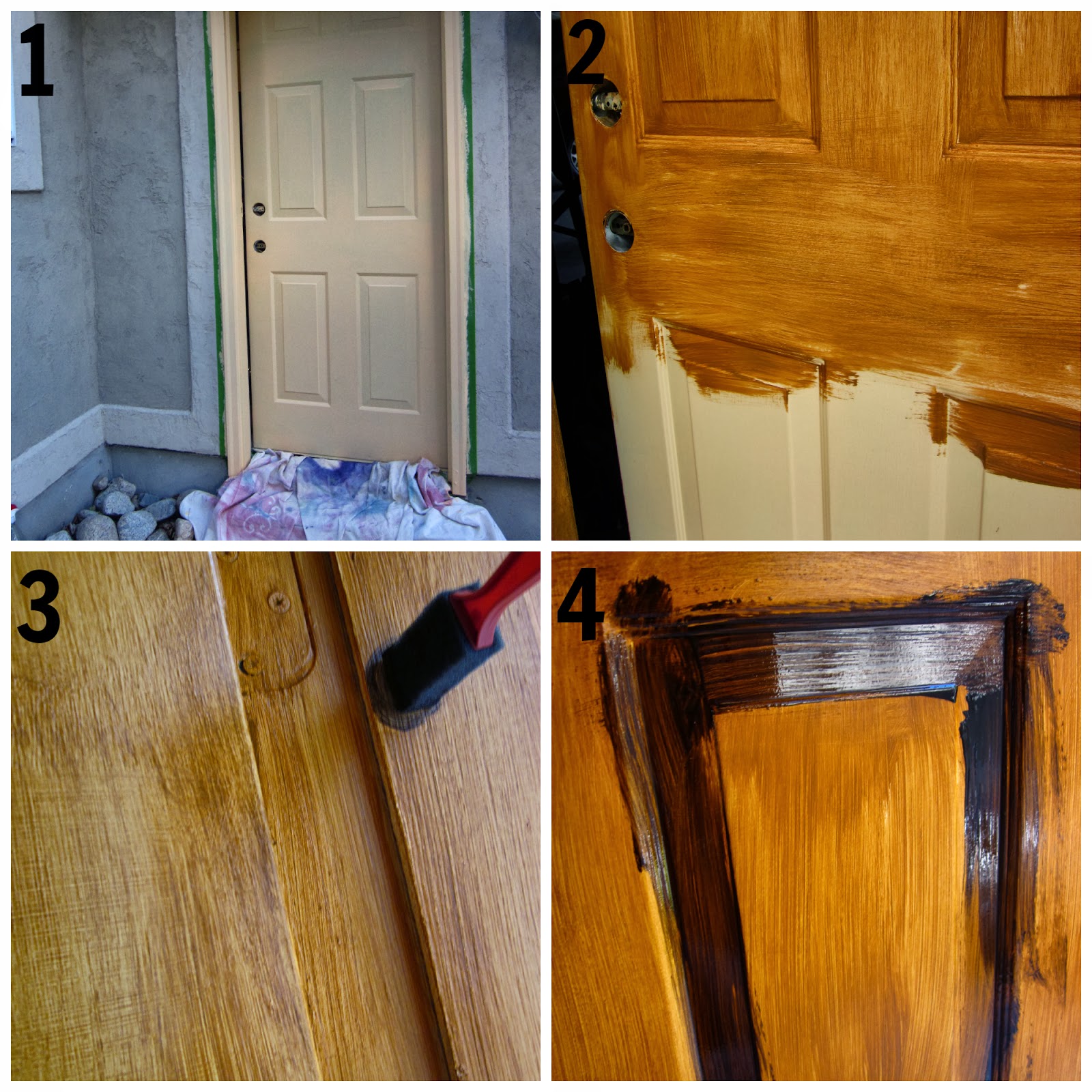 Как покрасить деревянную дверь