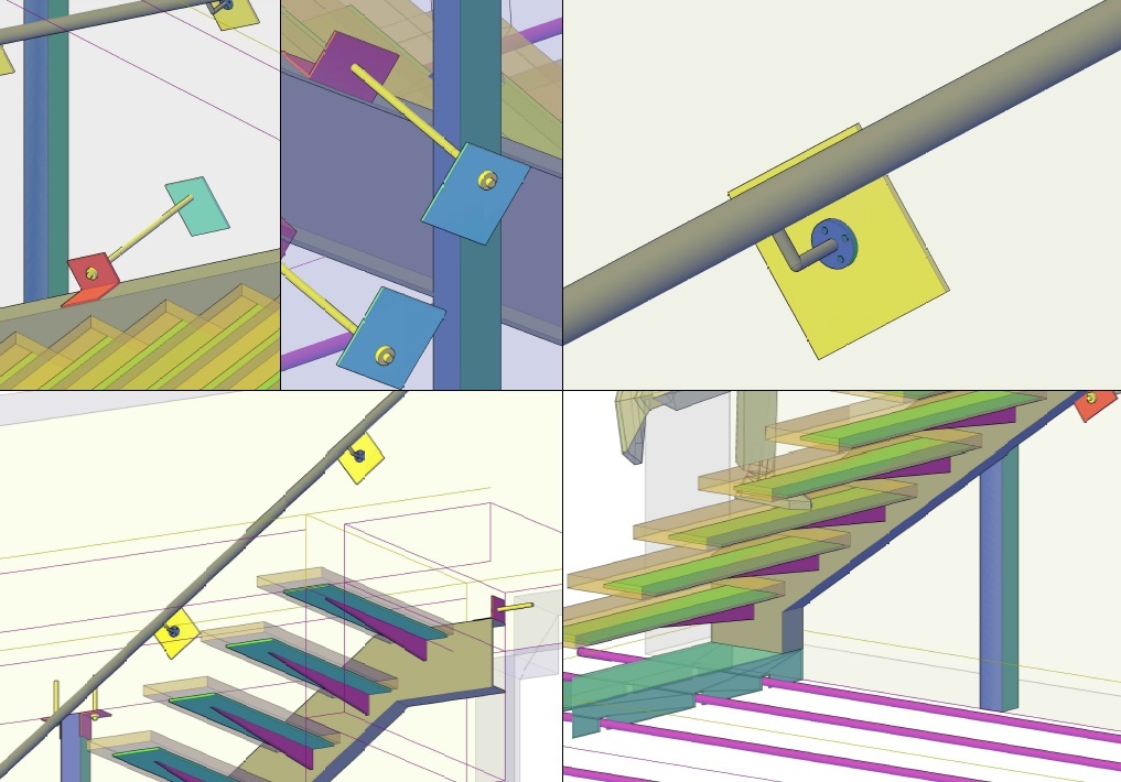 Консольная лестница: Способы крепления лестниц в стене - Преимущества метода +Подробности в Видео и Фото