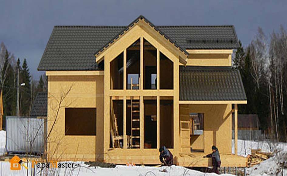 Строим дом из сип панелей: технология строительства, плюсы и минусы