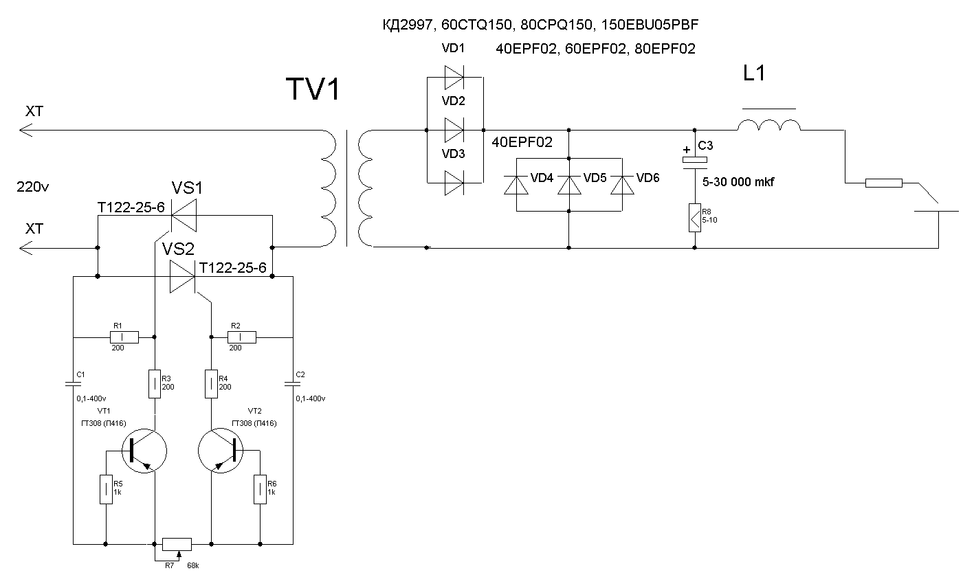 Схемы для сварки