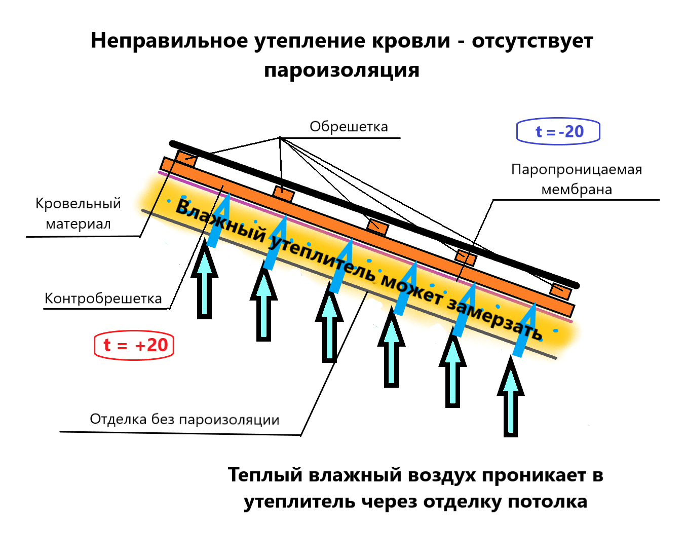 Какую пароизоляцию выбрать для кровли