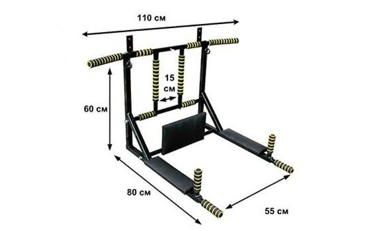 Размеры турника 3 в 1 своими руками чертежи размеры