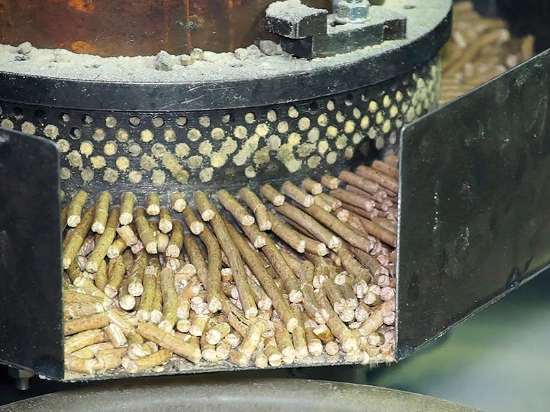 Оборудование для производства пеллет из опилок, технология производства