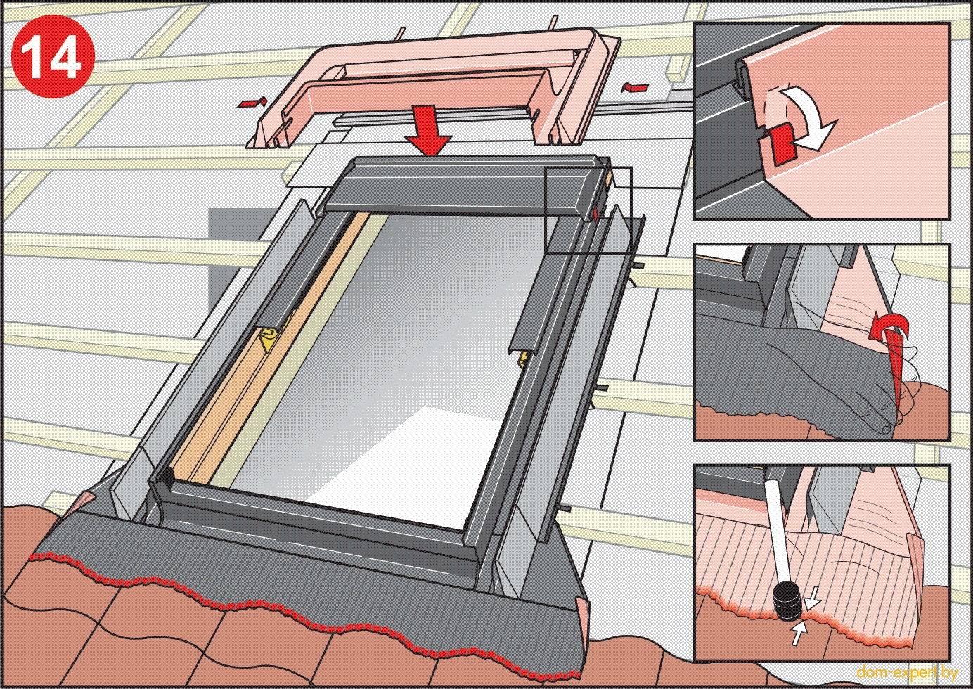 Как поставить мансардное окно в готовую крышу - клуб мастеров