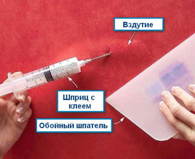 Как поклеить бумажные обои без пузырей. почему бумажные обои пузырятся