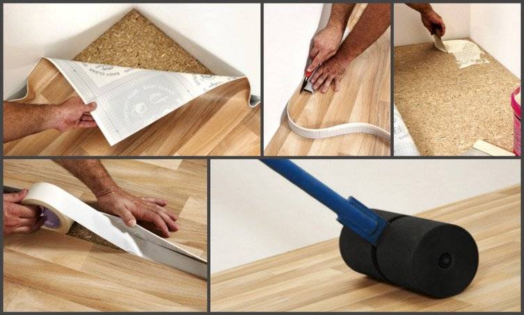 Как класть линолеум на деревянный пол – советы по укладке своими руками