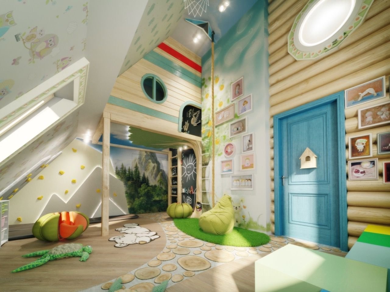 Интерьер детской комнаты своими руками. дизайн интерьера детской