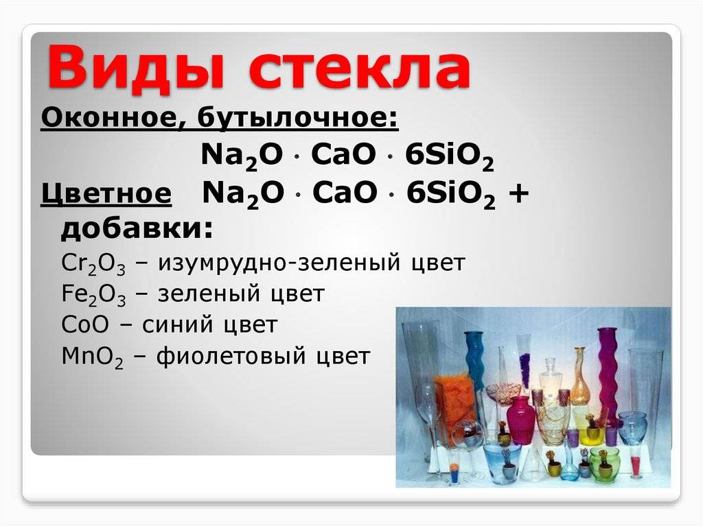 Стекло — традиция