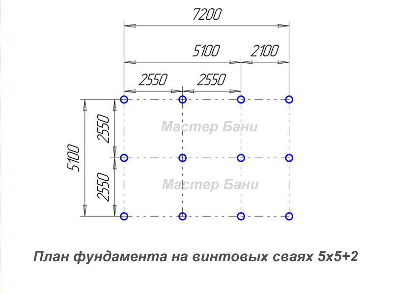 Минимальное расстояние между винтовыми сваями для фундамента каркасного дома: снип