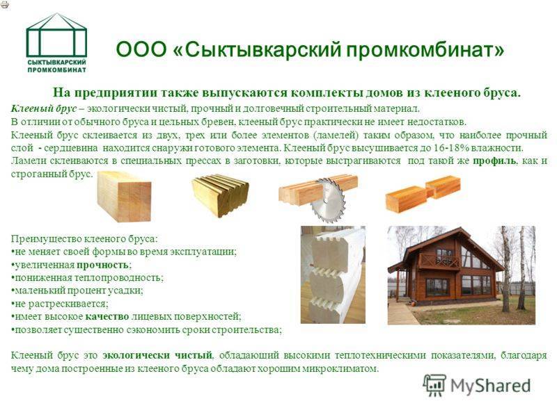 Плюсы и минусы профилированного бруса для строительства частного дома