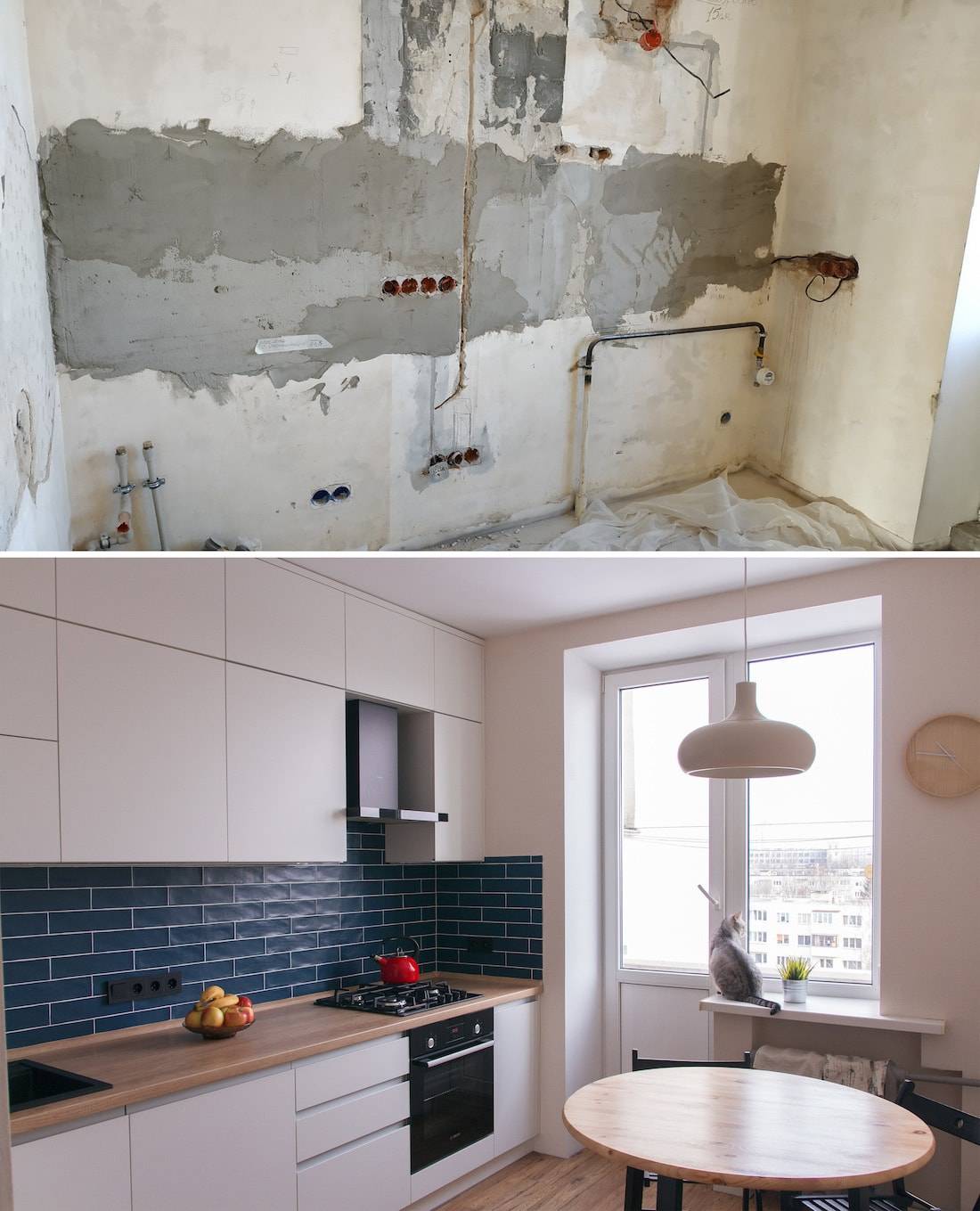 Преображение кухни своими руками за копейки + фото и идеи - обзор