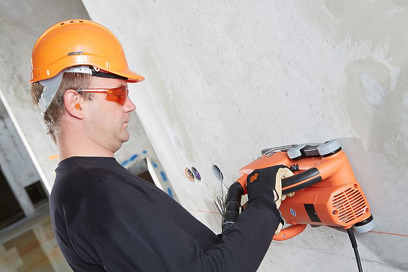 Штроборез по бетону: принцип работы и технические характеристики