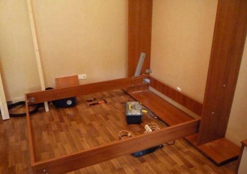 Кровать трансформер своими руками: фото и видео прилагается