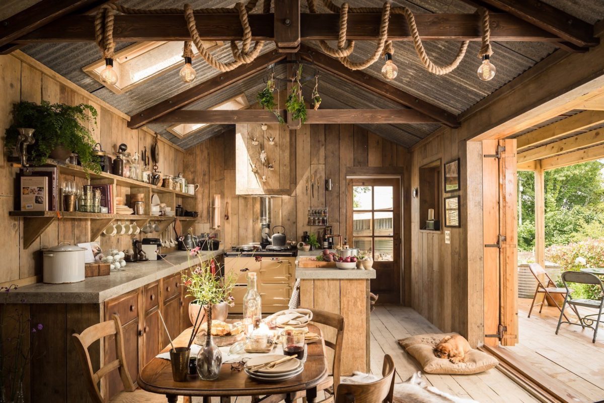 Кухня в деревенском стиле: дизайн интерьера и другие характерные особенности + фото