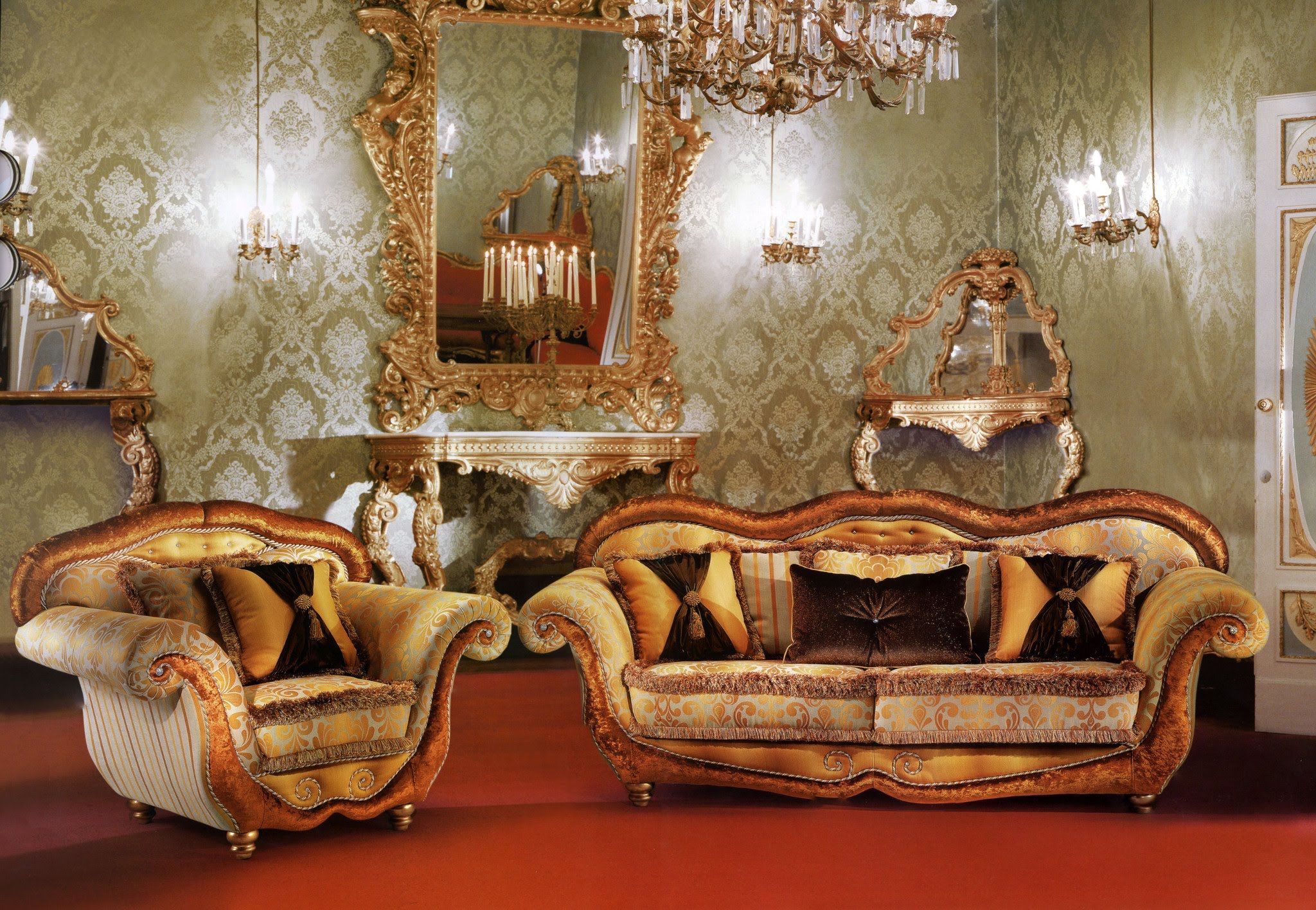 Характерные черты мебели в стиле барокко, рекомендации по выбору