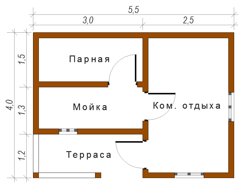 Каркасная баня 4х4 своими руками - пошаговая инструкция