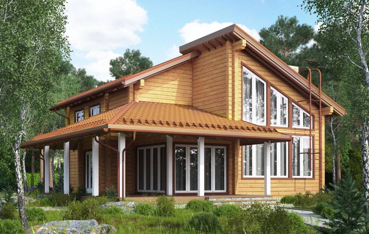 Финские дома из клееного бруса