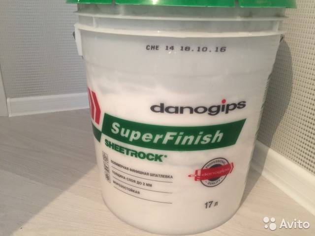 Sheetrock — универсальная шпаклевка для финишной отделки