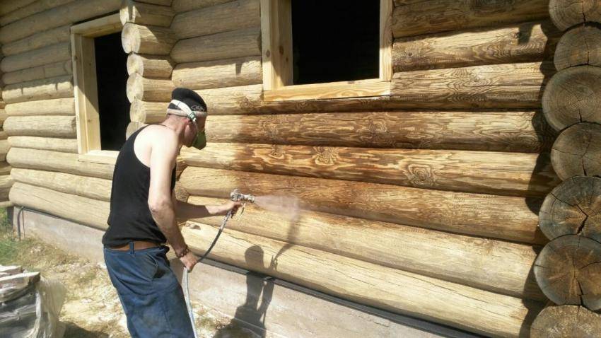 Чем обработать баню снаружи: виды составов и требования к ним