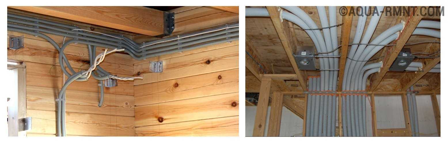 Проводка в деревянном доме своими руками: правила и рекомендации по монтажу