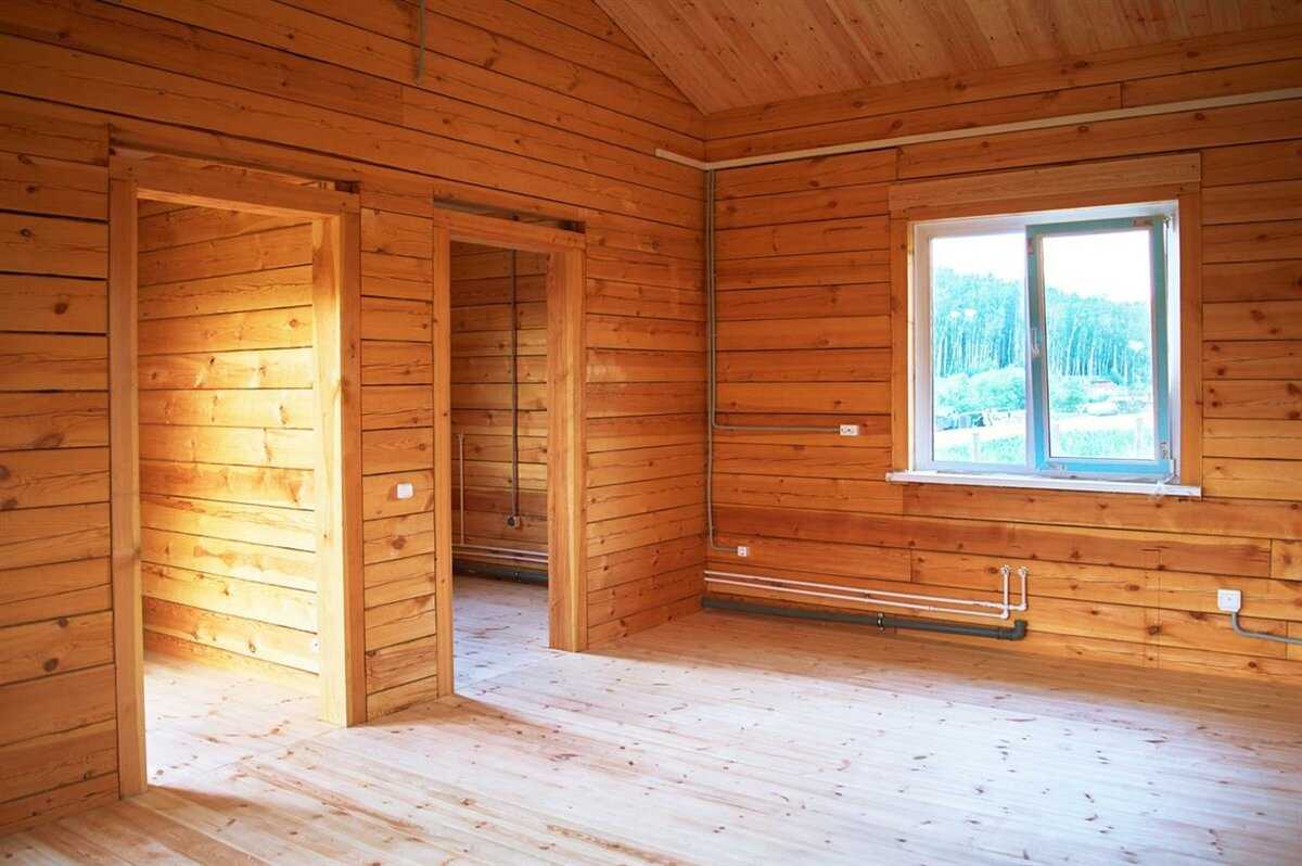 Какие существуют виды внутренней отделки стен в частном деревянном и каркасном доме: Обзор