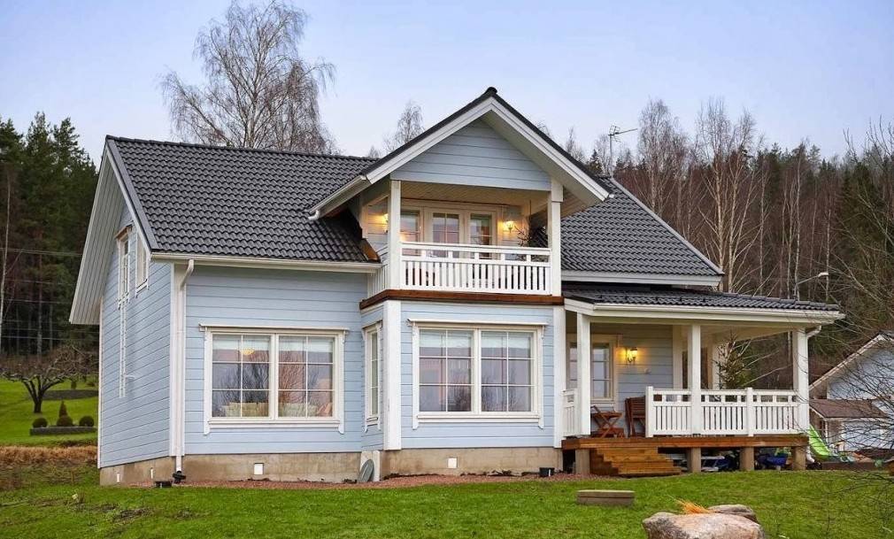 Каркасные дома по финской и канадской технологии: проекты