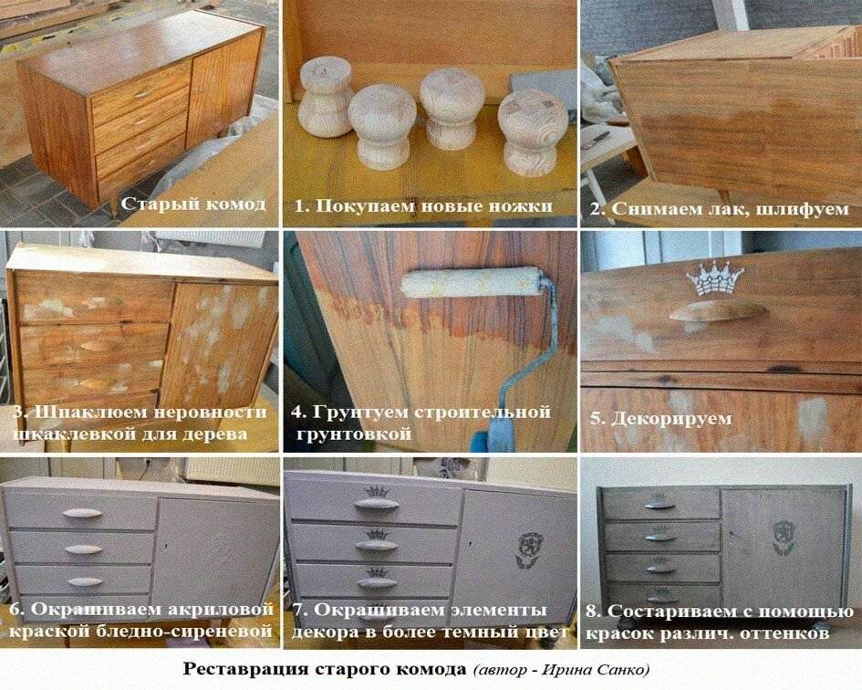 Реставрация старой мебели: 108 фото идей обновления дизайна интерьера