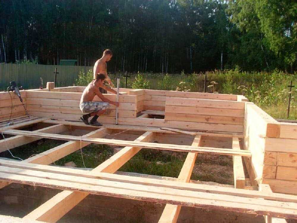 Дом из бруса своими руками: пошаговая инструкция