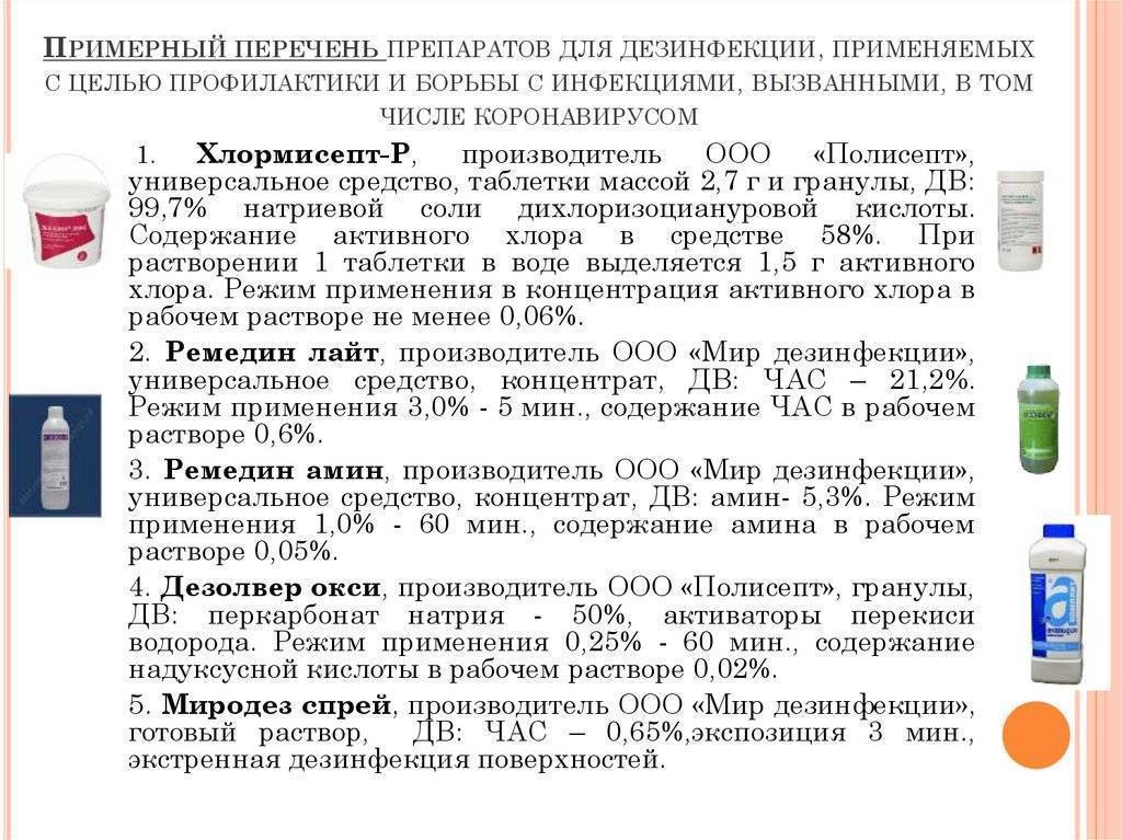 Дезинфицирующие средства для дома — чем дезинфицировать квартиру?
