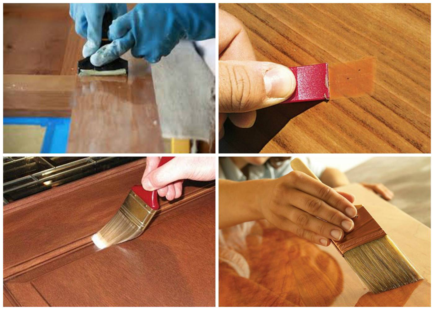перекрасить лакированную мебель своими руками без снятия лака
