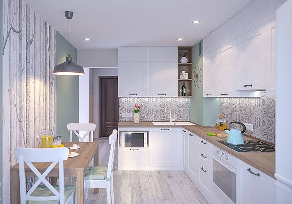 Маленькая кухня: визуально увеличиваем пространство | okuhnevse.ru