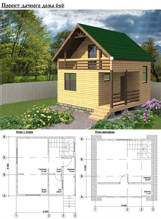 Как построить каркасный дом с мансардой своими руками? пошаговая инструкция — проекты