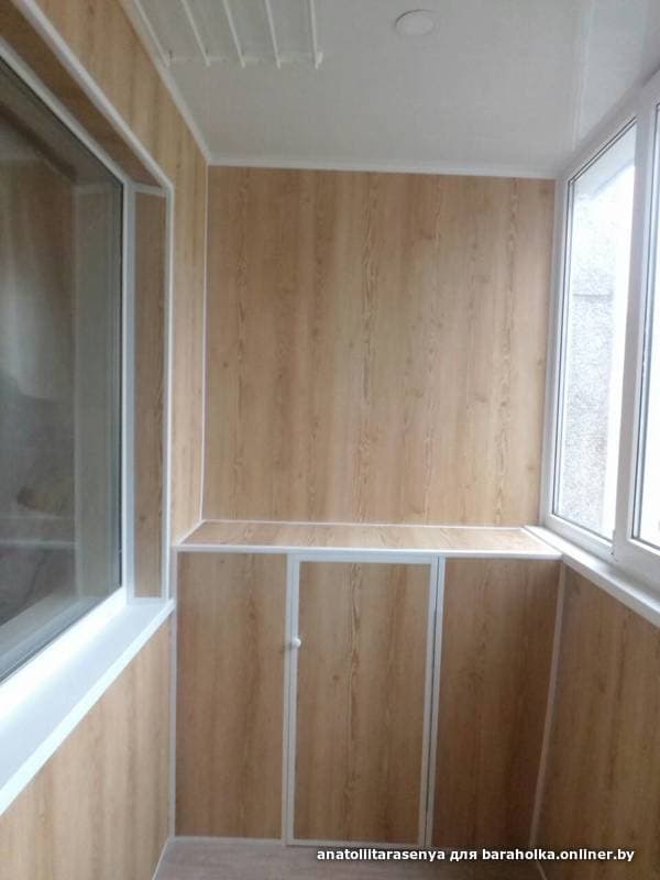 Отделка балкона своими руками