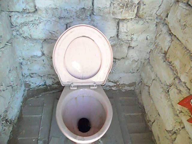 Унитаз для дачного туалета: уличный, пластиковый, прямой, как сделать своими руками, фото