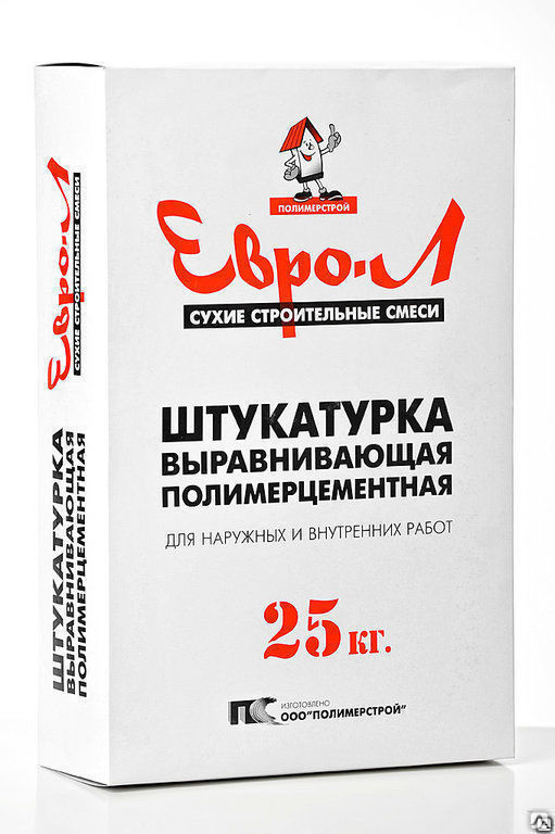 Полимерная штукатурка для внутренних работ и фасадов